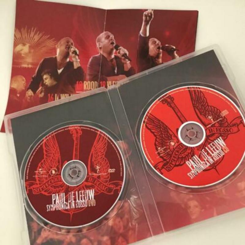 25 Jr Paul De Leeuw DVD Box & DVD + CD Symphonica in Rosso