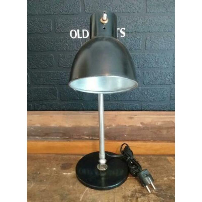 Vintage hala zeist type 98 bureaulamp lamp jaren 50