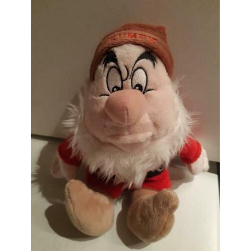 Disney dwerg grumpy walt disney knuffel