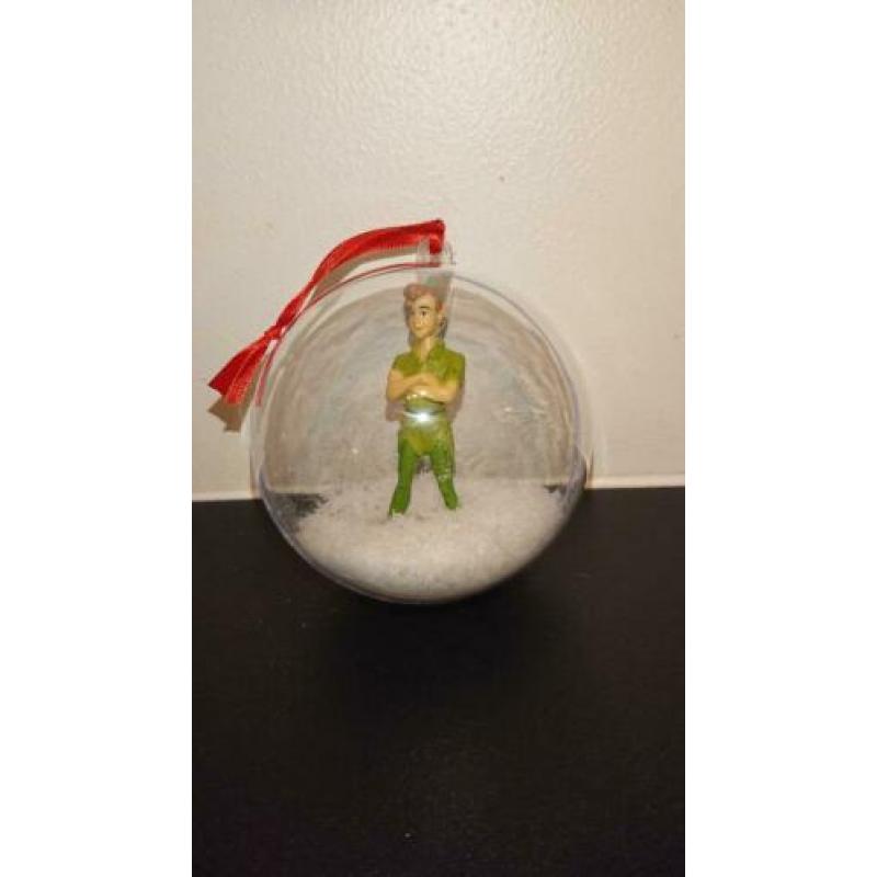 Disney kerstballen Assepoester, Genie, Peter Pan, Kap. Haak