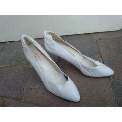 Prachtige Vintage Zeldzame Leren Pumps Sandy Shoes 37 1/2