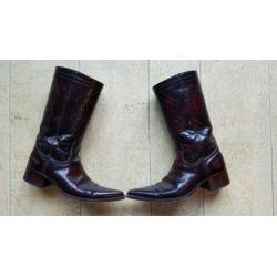 Sendra cowboy laarzen maat 37. Bordeaux Rood.