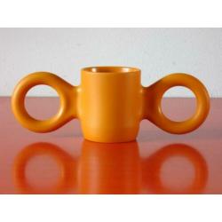 Oranje design Gispen drinkbeker Dombo/Domoor-Richard Hutten