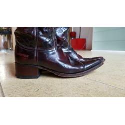 Sendra cowboy laarzen maat 37. Bordeaux Rood.