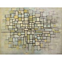 Abstract Reproductie Schilderij Mondriaan | InstaPainting