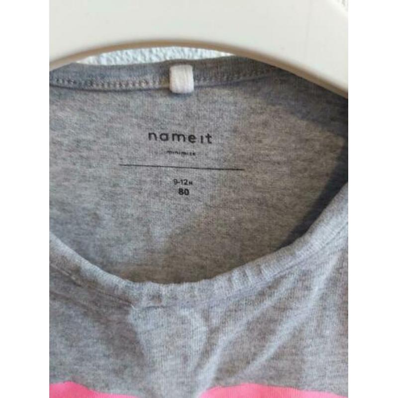 Name it shirtje maat 80