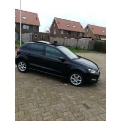 Volkswagen Polo 1.6 TDI 66KW DSG 2012 Zwart