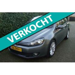 Volkswagen Golf 1.6 TDI Highline Nette 5 drs, Stof/Alcantara