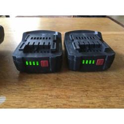 2x Accu Metabo 14V Li-power 2.0AH