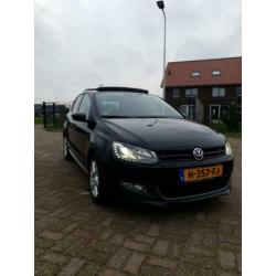 Volkswagen Polo 1.6 TDI 66KW DSG 2012 Zwart