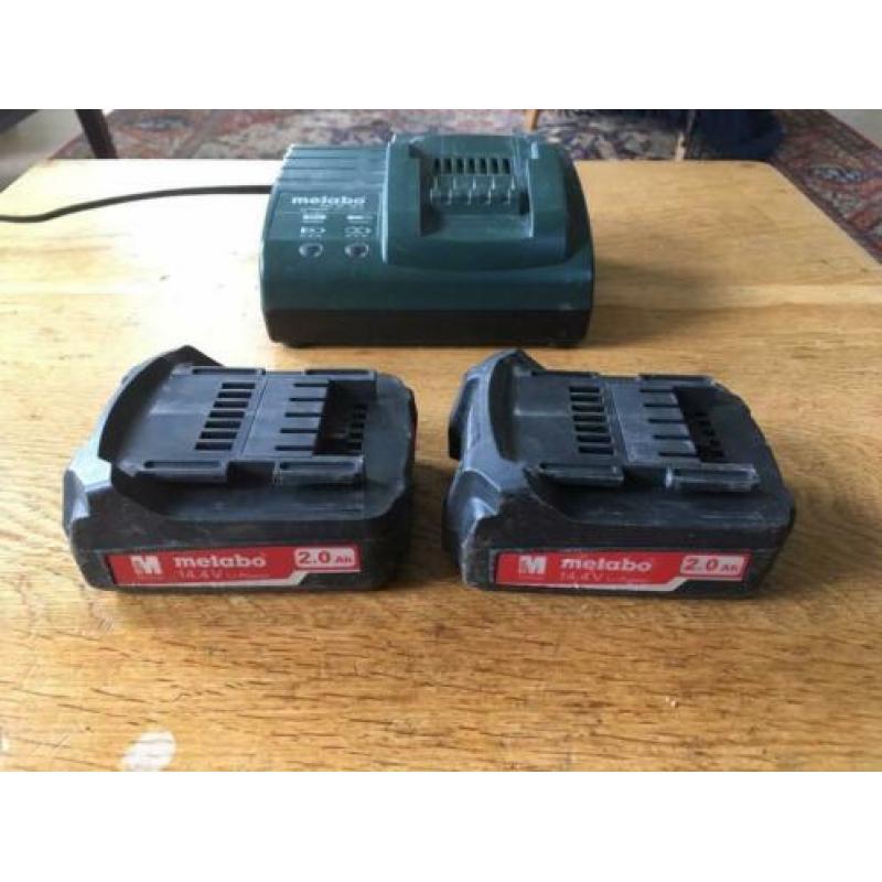 2x Accu Metabo 14V Li-power 2.0AH