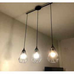 Hanglamp draadlamp vintage stijl Ikea