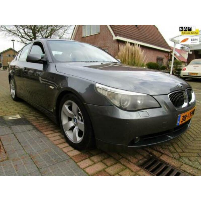 BMW 5-serie 545i High Executive clima navi leer18 inc nieuw