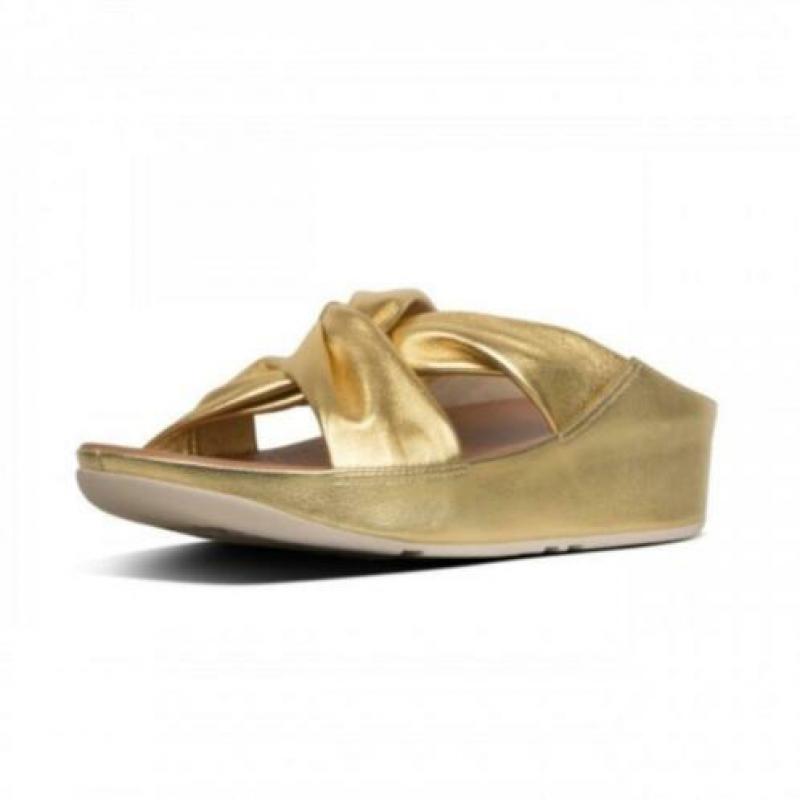 Fitflop - fitflops - Slippers gold - nieuw - maat 38