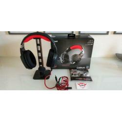 Trust GXT 322 Carus gaming headset met standaard