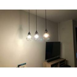 Hanglamp draadlamp vintage stijl Ikea