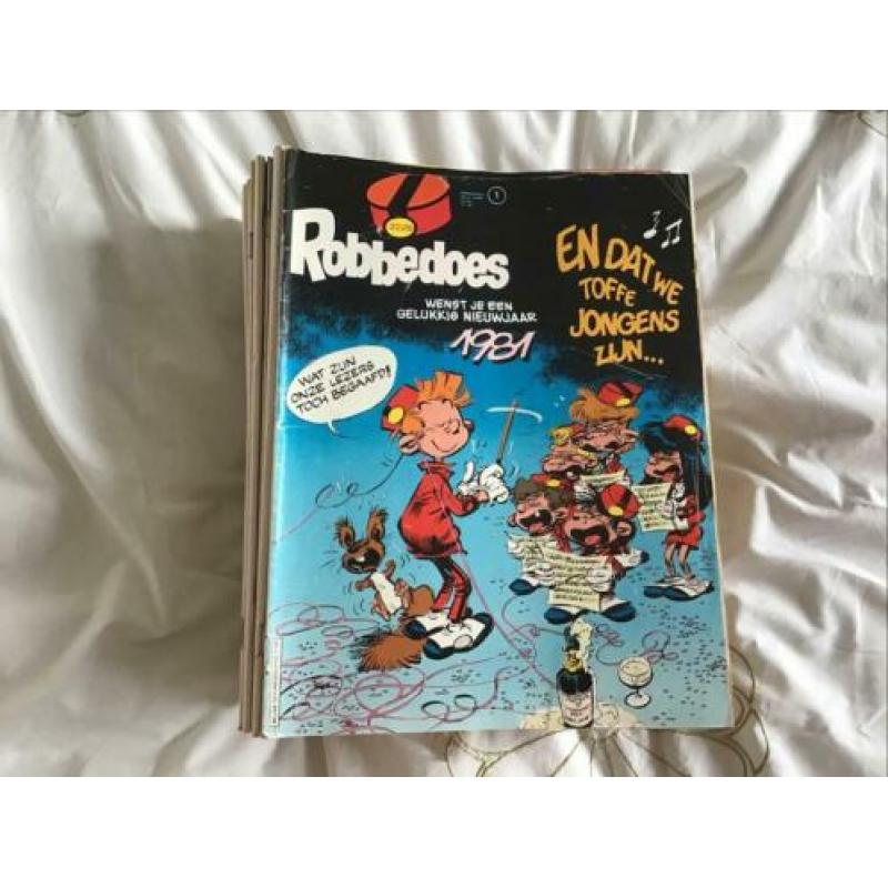 Robbedoes. Jaarg1974/1982 jeugdstripboeken