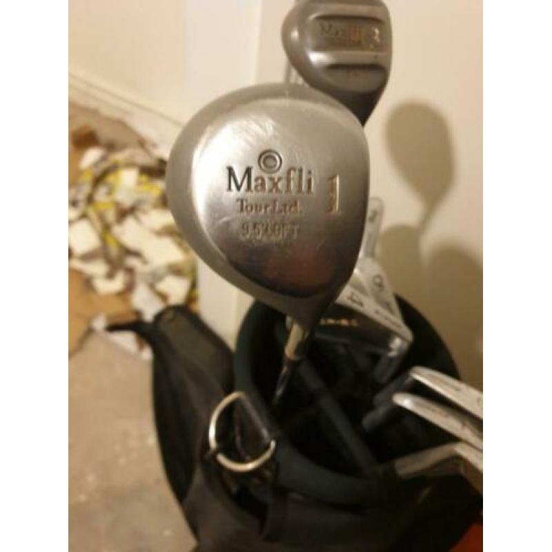 maxifli golf clubs 10 stuks bieden