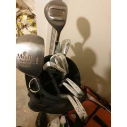 maxifli golf clubs 10 stuks bieden