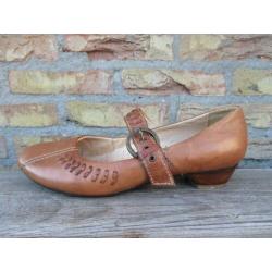 Leren pumps Hush Puppies bruin maat 41