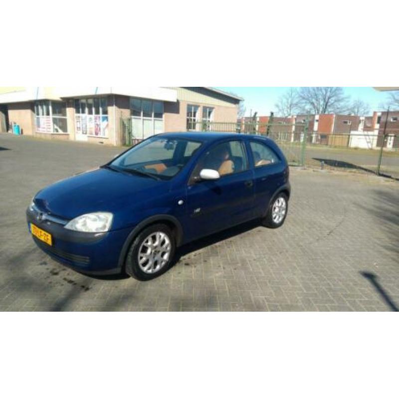 Opel Corsa 1.2 16V 3D 2003 Blauw APK 03.2021