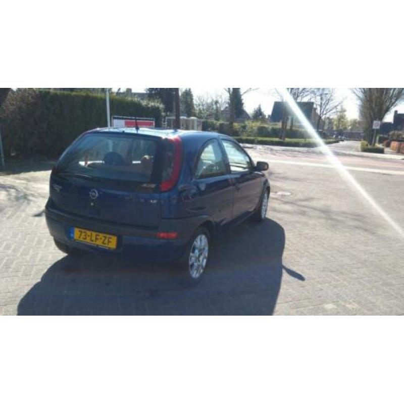 Opel Corsa 1.2 16V 3D 2003 Blauw APK 03.2021