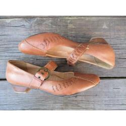 Leren pumps Hush Puppies bruin maat 41