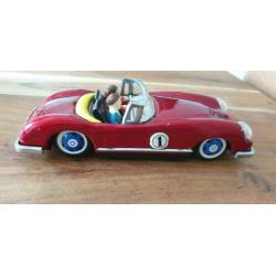 retro auto rood 22,5 cm