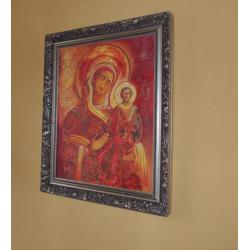 Schilderij / Ikoon Madonna