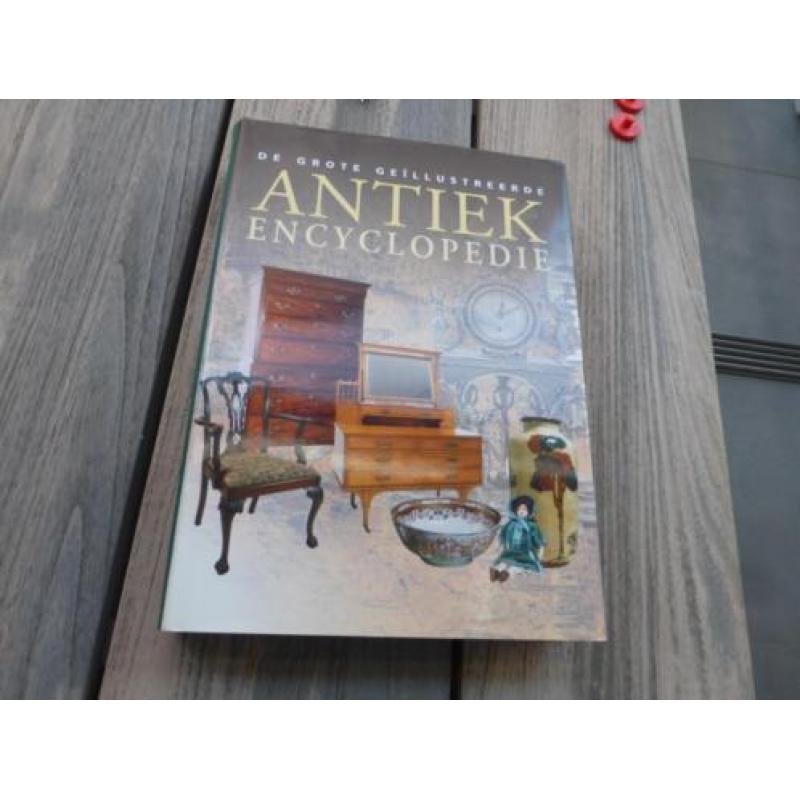 zeldzaam antiek encyclopedie zilver glas keramiek goud art