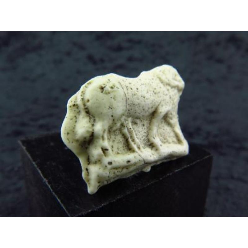 Egyptian white glass Ram