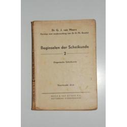 Beginselen der Scheikunde 2 - G.J. van Meurs 1951