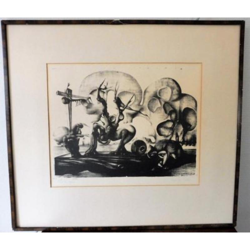 Douwe Jan Bakker, Litho I 1964, Lithografie