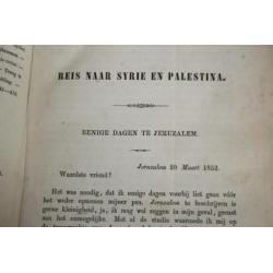 Reis door Syrie en Palestina in 1851 en 1852 (1854, 2e deel)