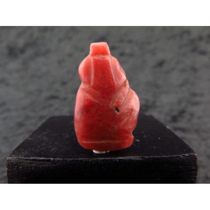 Egyptian carnelian Harpocrates amulet (young Horus)