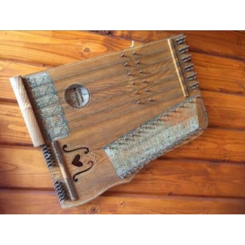 antieke citer, snaar instrument