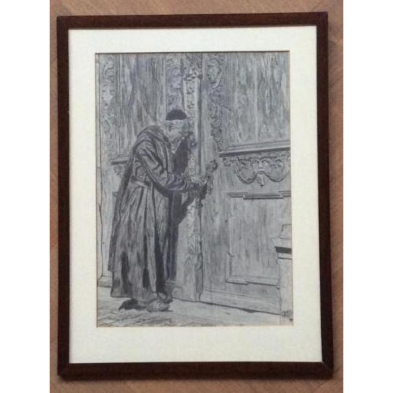 Rabbi opend de poort Tekening1939