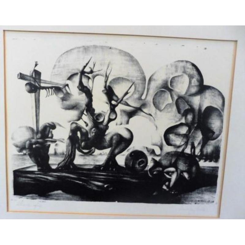 Douwe Jan Bakker, Litho I 1964, Lithografie