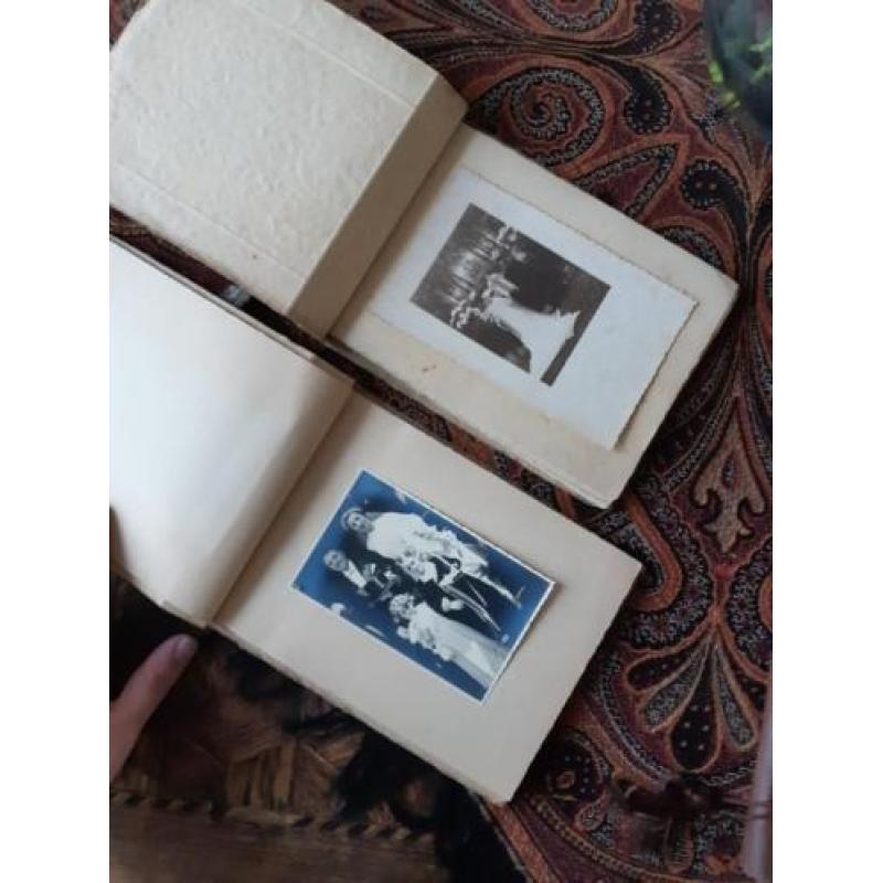 2 Fotoalbums trouwerij jaren 30