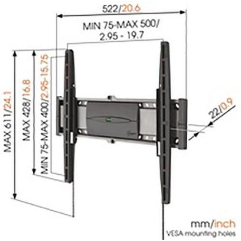 Vogels EFW8206 muurbeugels