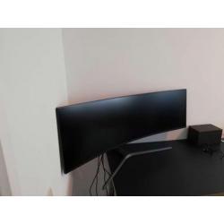 Samsung,lc49hg90 qled (4k) 49inch gaming monitor,