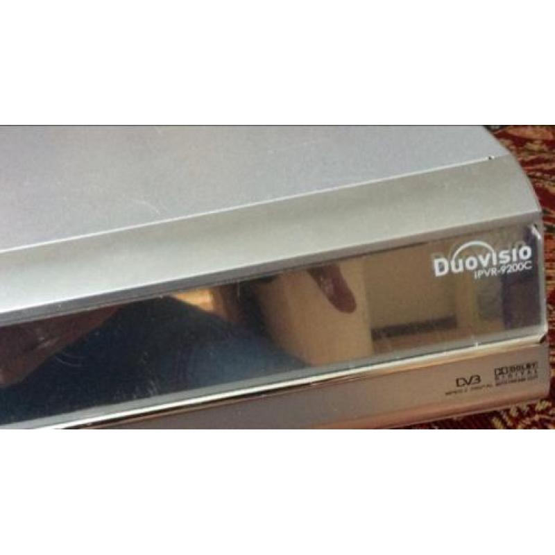 Humax decoder iPVR-9200C, zilvergrijs duo visio