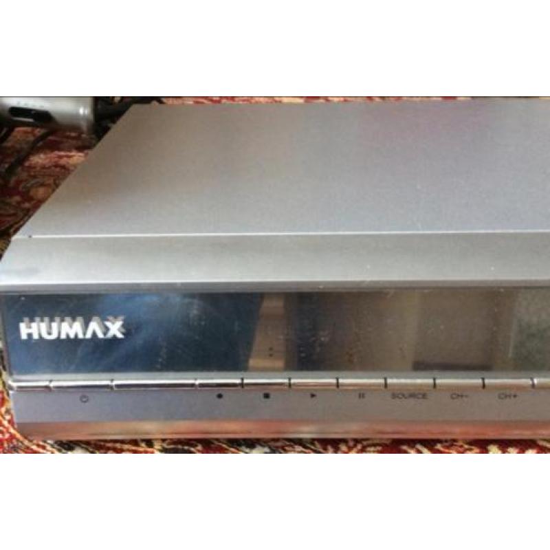 Humax decoder iPVR-9200C, zilvergrijs duo visio