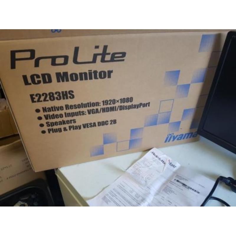 Pro lite lcd monitor ( met bon , 1 jaar garantie )