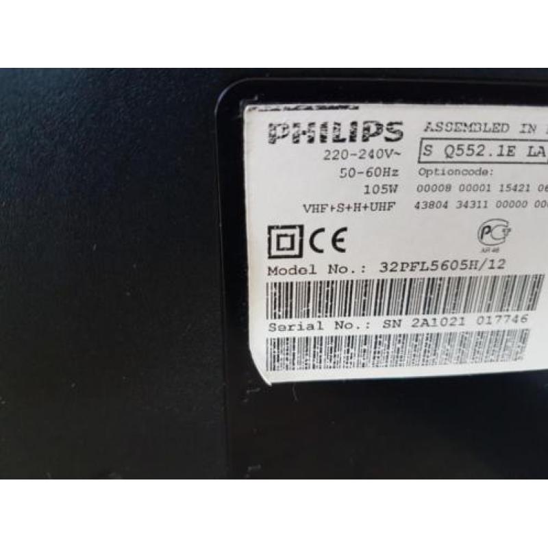 Goedwerkende LED Philips tv, 32PFL560H/12