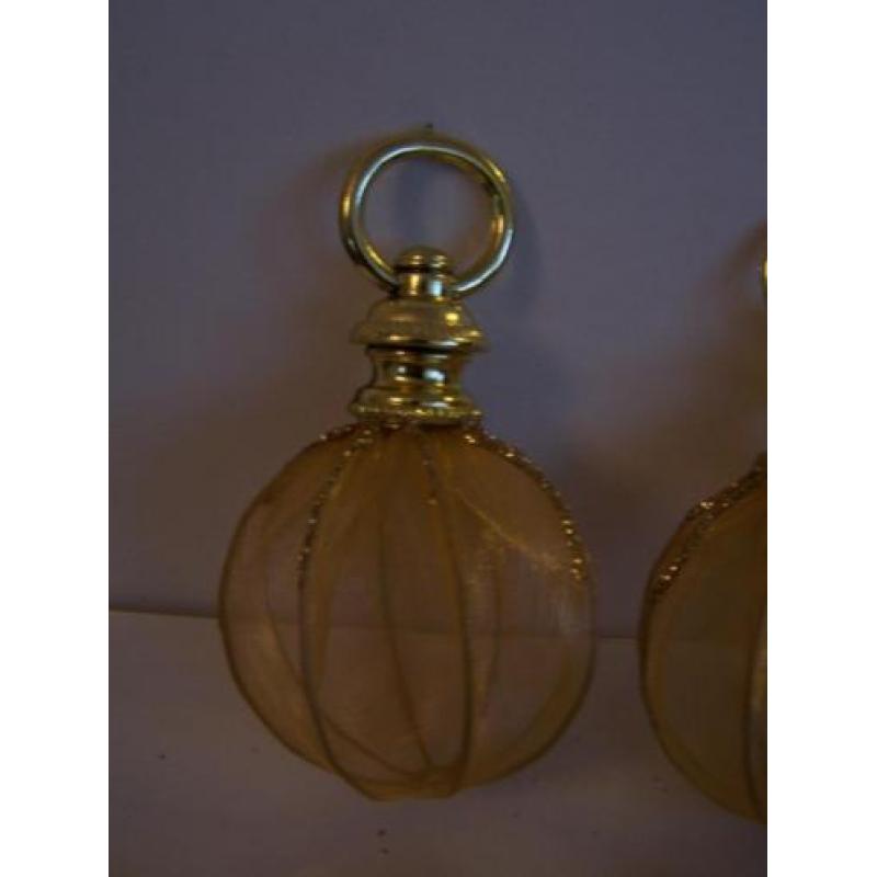 Kerstballen (goud) 15 stuks