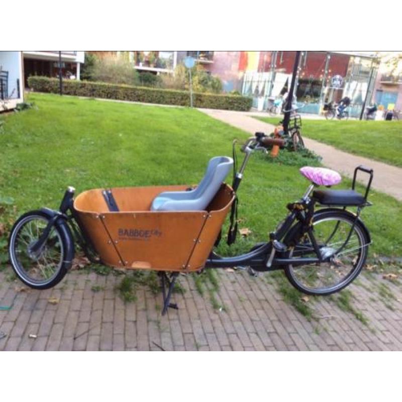 Babboe city bakfiets met veel assecoires