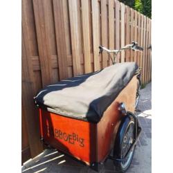 BABBOE BIG electrische bakfiets driewieler goed onderhouden