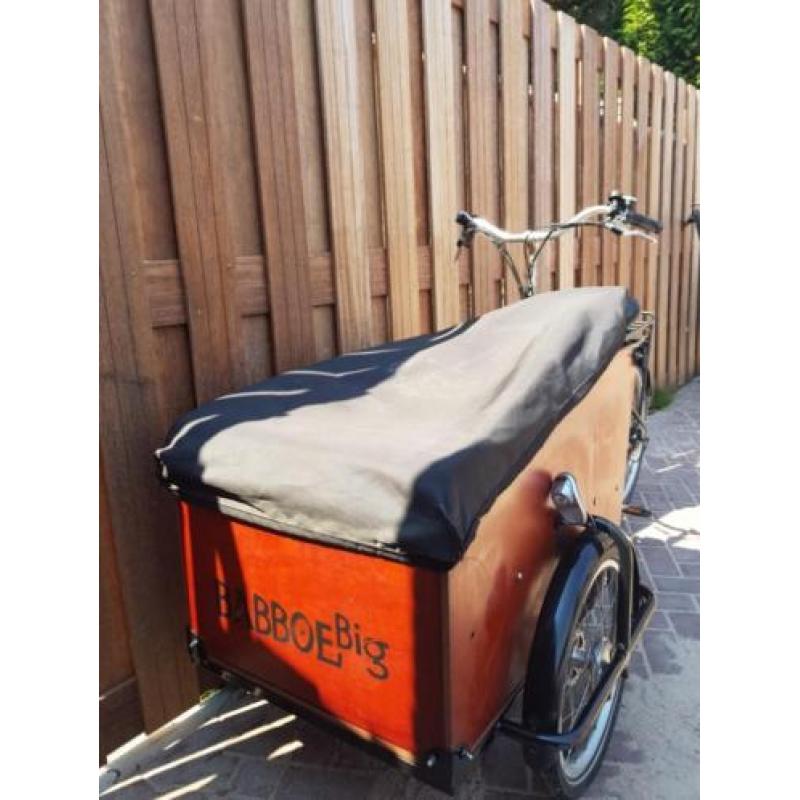 BABBOE BIG electrische bakfiets driewieler goed onderhouden