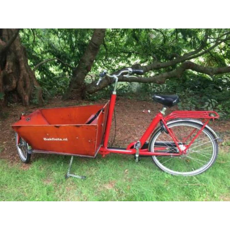 Bakfiets Cargo long met 7 versnellingen.